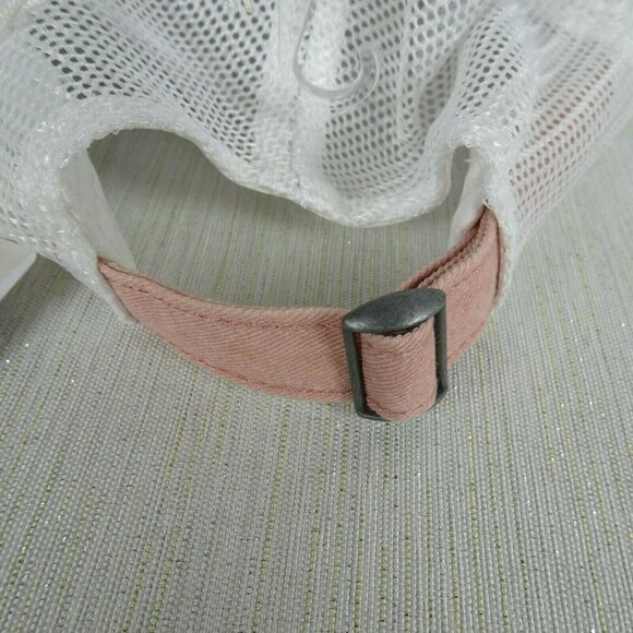 NWT TOMMY BAHAMA Pink Washed Trucker Cap Hat marlin Embroidery Tip Your Cap OS main image 5